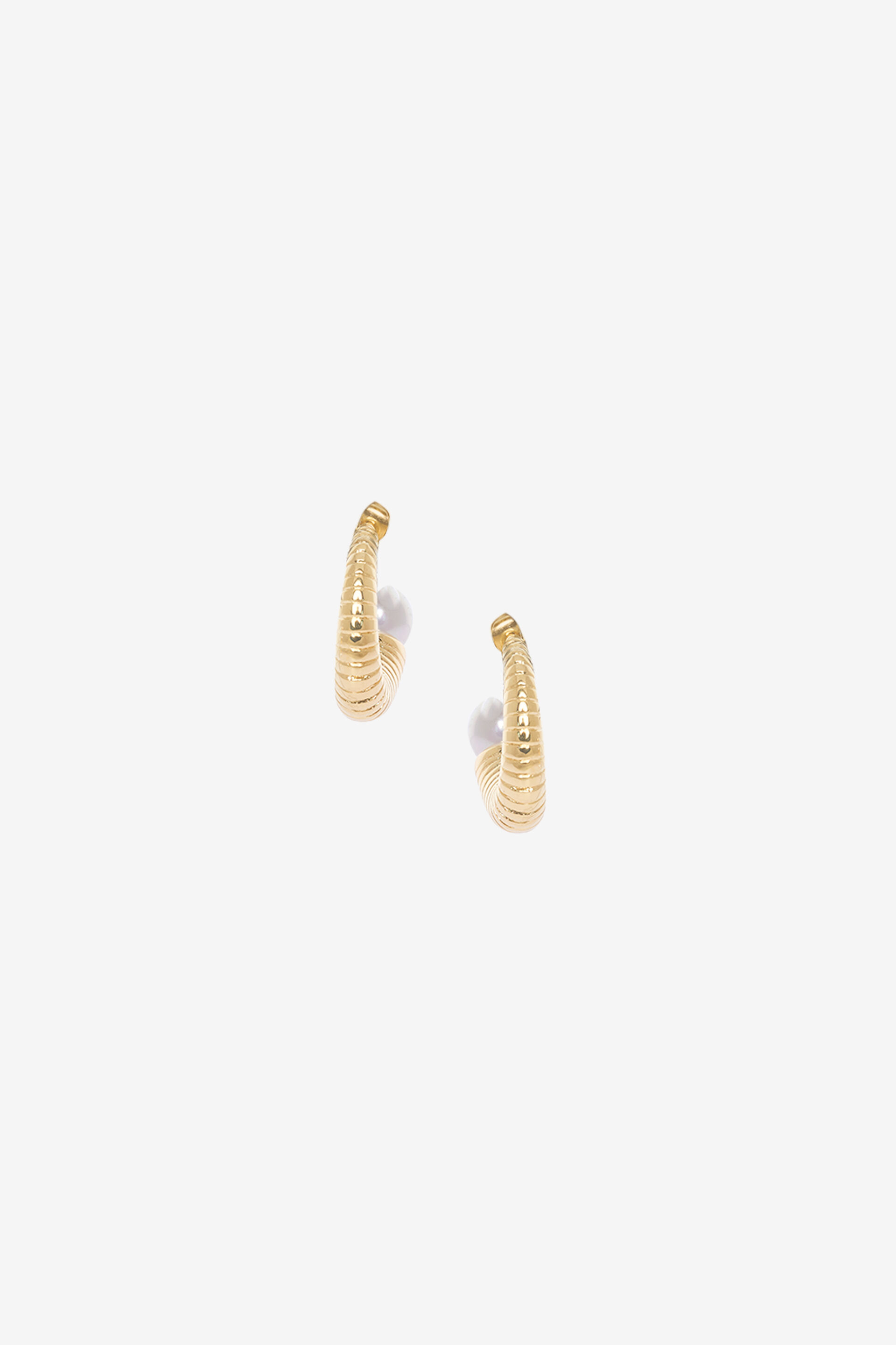 Textured Pearl Earrings, , image 2
